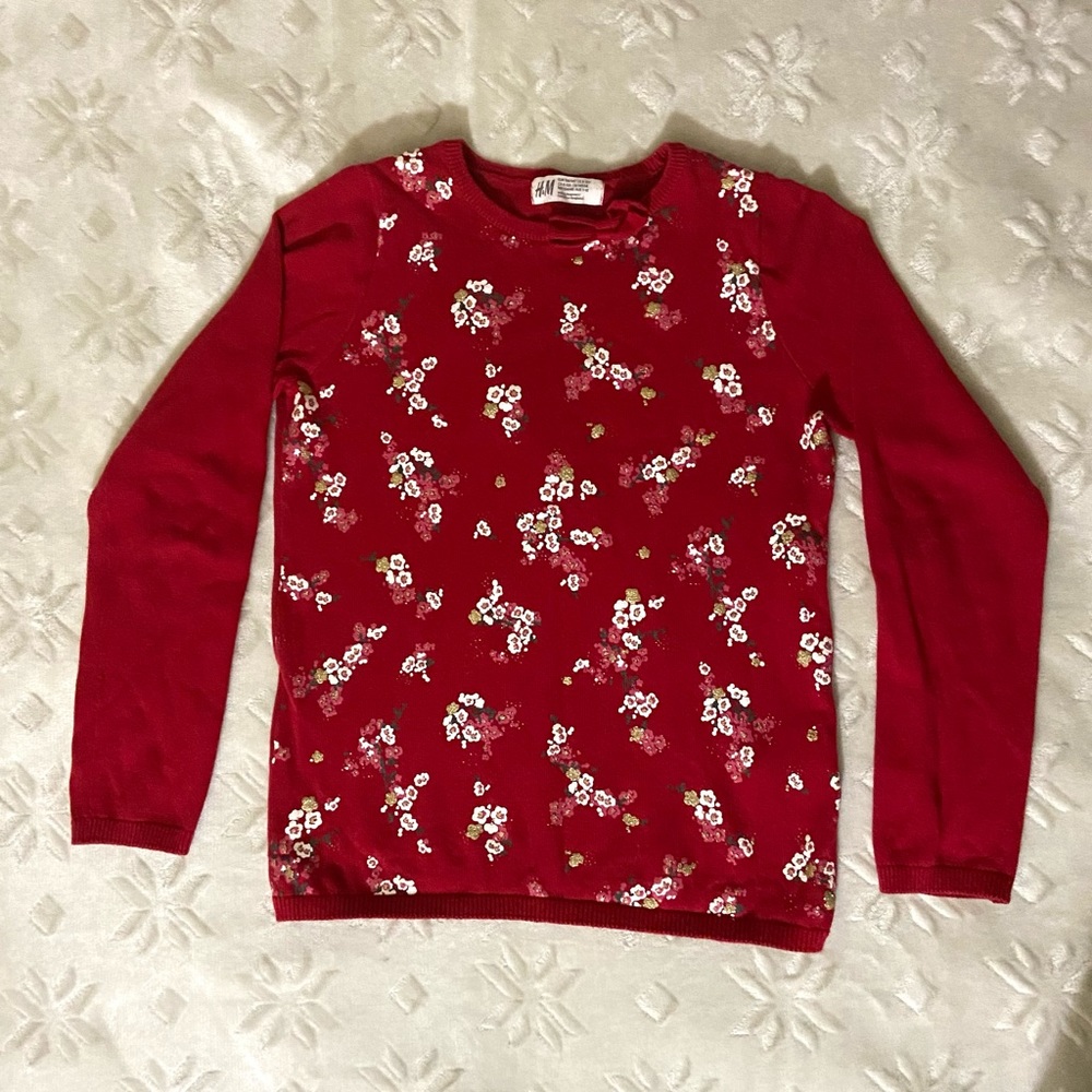 H&M Kids Red Sweater